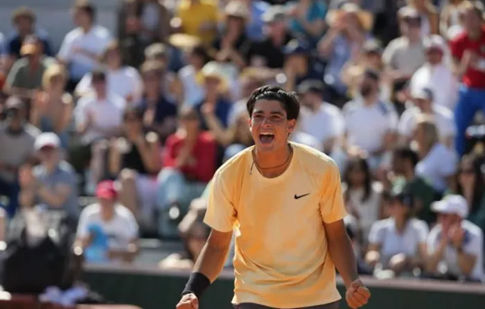 Drawing Image Rolond Roland Garros, Federico Cinà's first time: he beats Opelka and advances ...